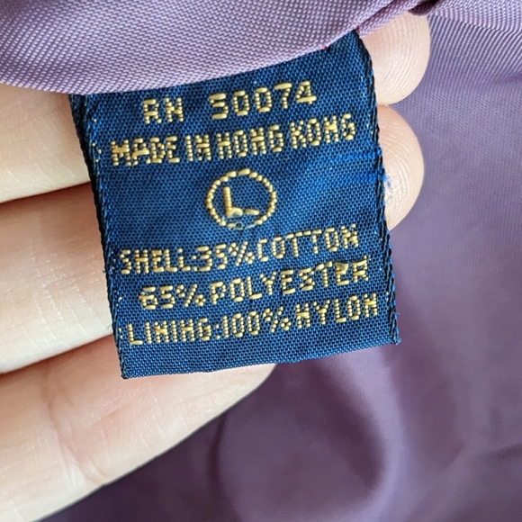💜 JJ's San Francisco Vintage Purple Windbreaker / Bomber L - Picture 8 of 9